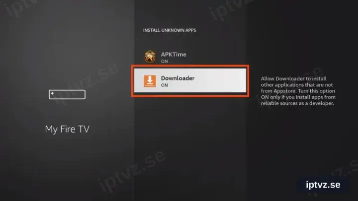 Downloader har behörighet att installera appar